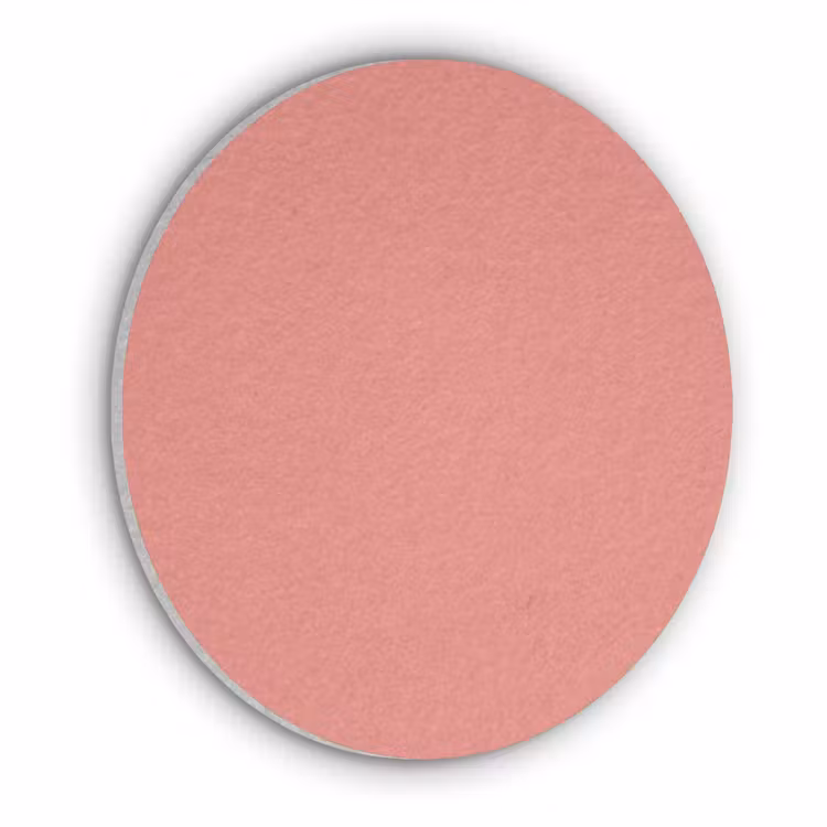 Coral - Reef - Rood Akoestische PET Vilt - Rond klein 838 -3d