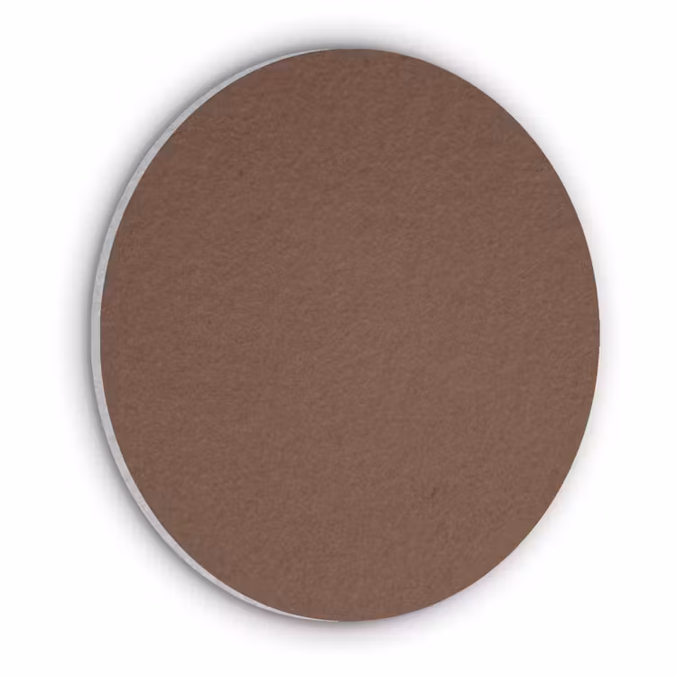 Deep - Clay - Brown - Bruin Akoestische PET Vilt - Rond klein 838 -3d
