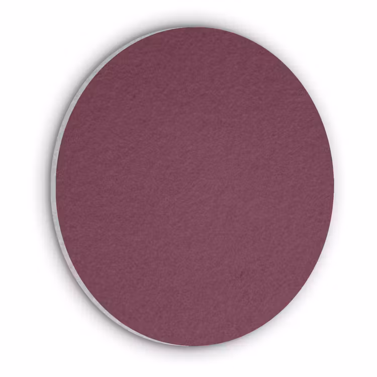 Deep - Plum - Paars Akoestische PET Vilt - Rond klein 838 -3d