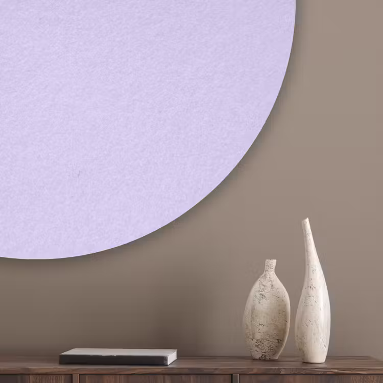 Light - Orchid - Paars Akoestische PET Vilt - Rond klein 838 -sfeer5_closeup