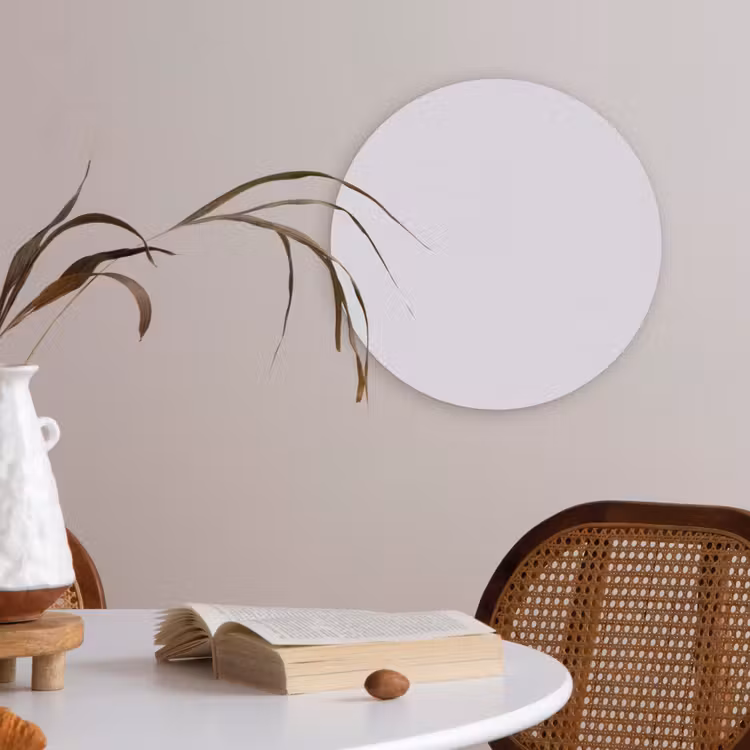 Lilac - Luxe - Paars Akoestische PET Vilt - Rond klein 838 -sfeer3