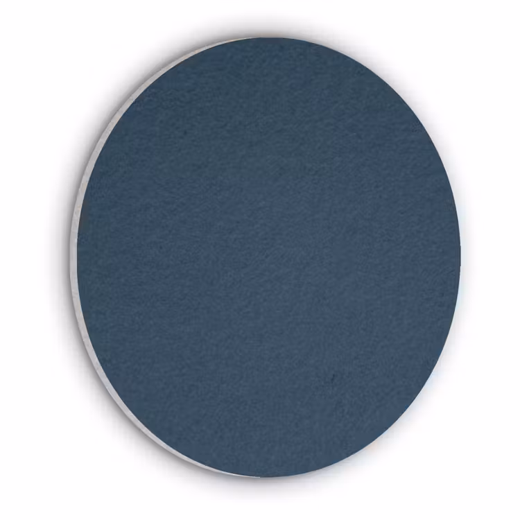 Midnight - Blue - Blauw Akoestische PET Vilt - Rond klein 838 -3d
