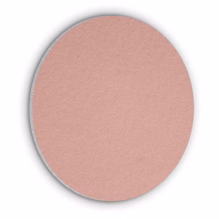 Muted - Salmon - Koraal Akoestische PET Vilt - Rond klein 838 -3d