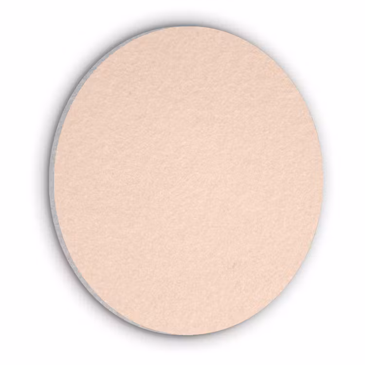 Pale - Peach - Nude Akoestische PET Vilt - Rond klein 838 -3d