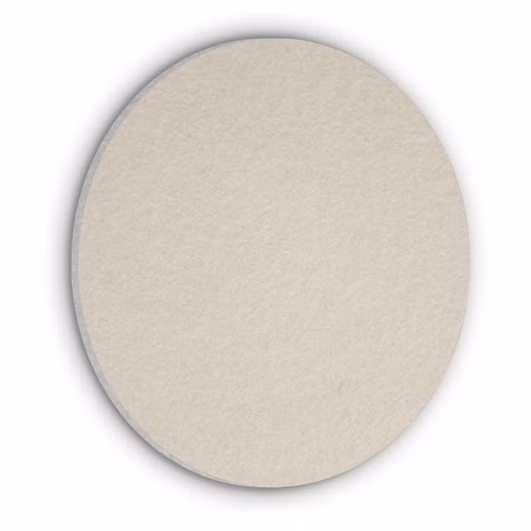 Raw - Linen - Nude Akoestische PET Vilt - Rond klein 838 -3d