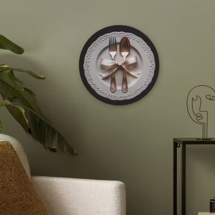 Rose - Strik - Bestek Akoestische PET Vilt - Rond klein -sfeer2