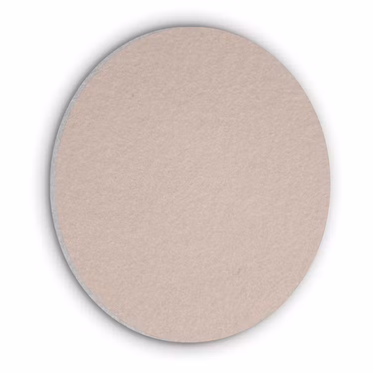 Soft - Clay - Nude Akoestische PET Vilt - Rond klein 838 -3d