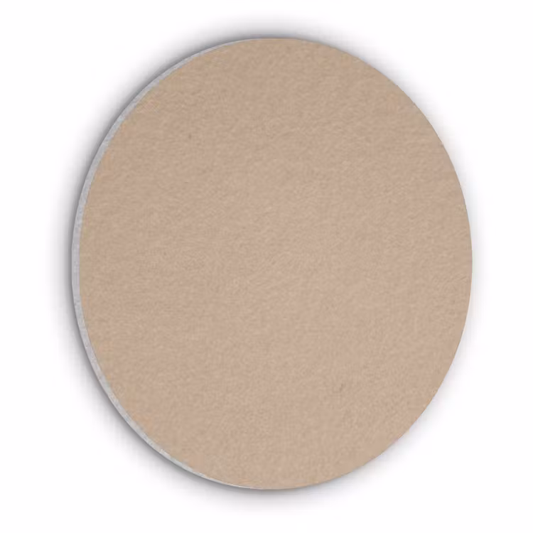 Soft - Taupe - Bruin Akoestische PET Vilt - Rond klein 838 -3d