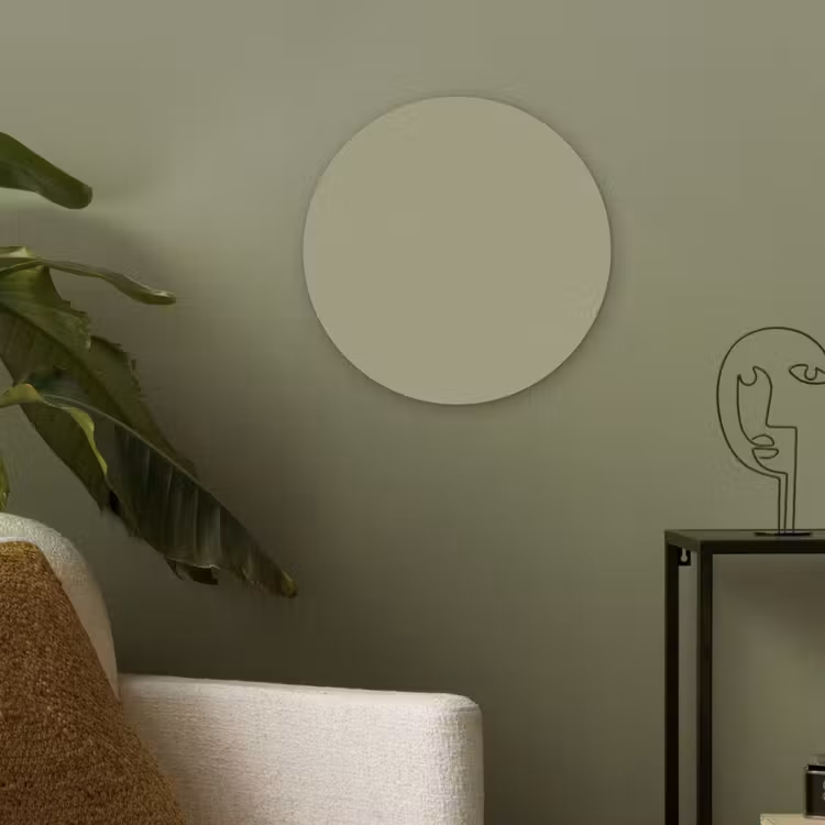 Vintage - Sage - Groen Akoestische PET Vilt - Rond klein 838 -sfeer2
