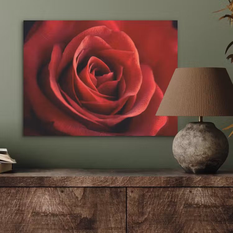 Rood - Roos - Romantisch PET vilt klein -sfeer2