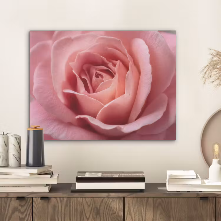 Roze - Roos - Romantisch PET vilt klein -sfeer1
