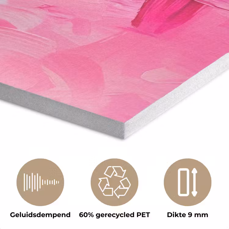 Roze - Verf - Coffee PET vilt klein -closeup_NL