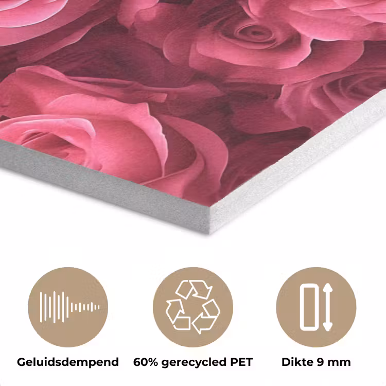 Rozen - Pink - Bloem PET vilt klein -closeup_NL
