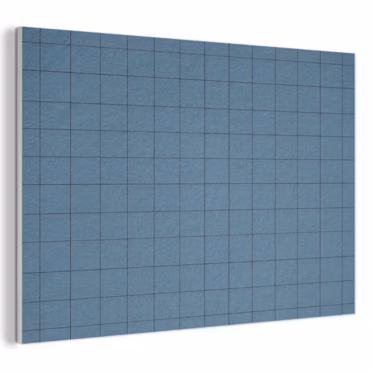 Ruiten - Geometrisch - Blauw PET vilt klein 837 -3d