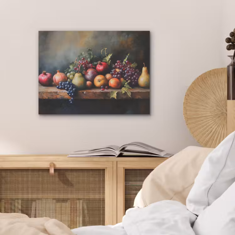 Rustiek - Stilleven - Fruit PET vilt klein -sfeer3
