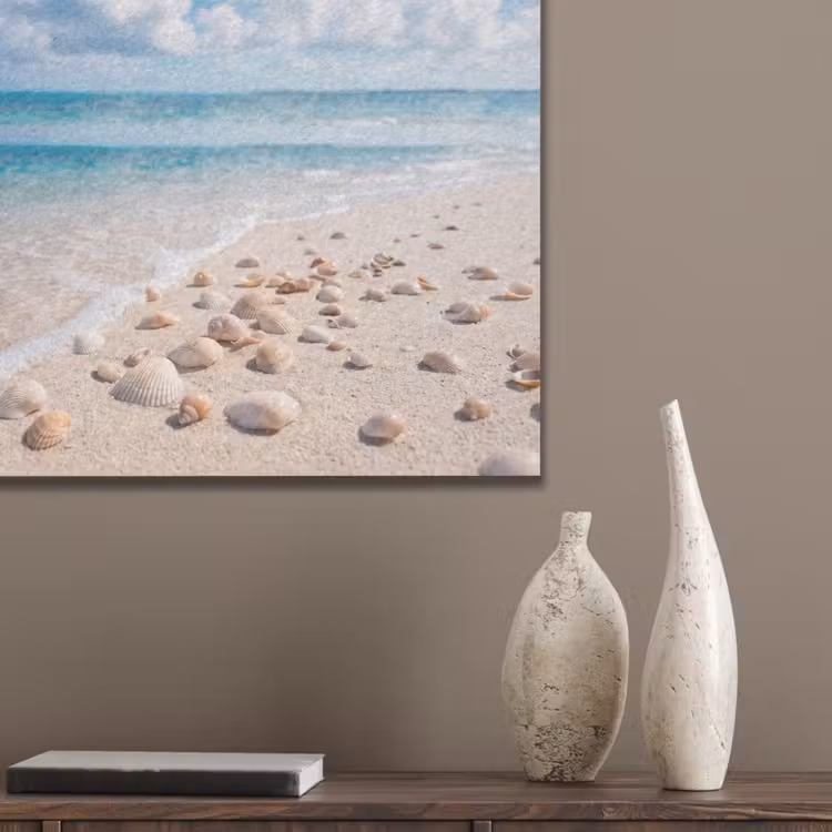 Schelpen - Strand - Natuur - Beige PET vilt klein -sfeer6_closeup