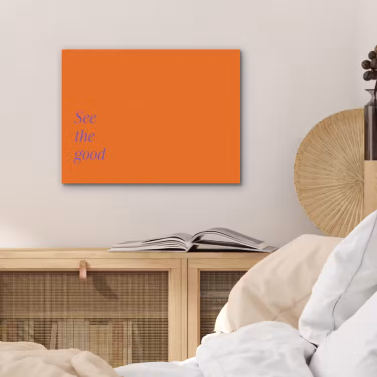 See te good - Paars - Oranje PET vilt klein -sfeer3