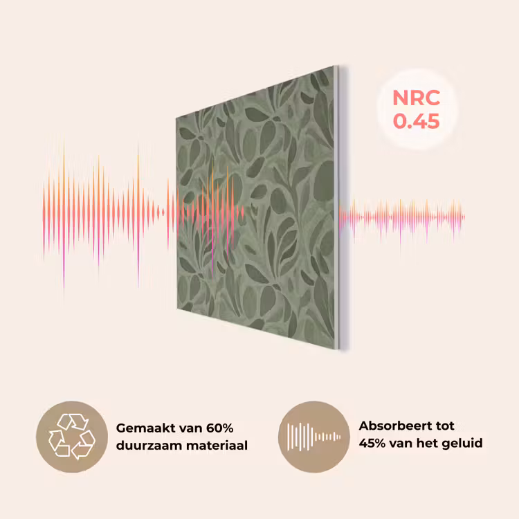 Sereen - Bladeren - Groen PET vilt klein 837 -USP_NL