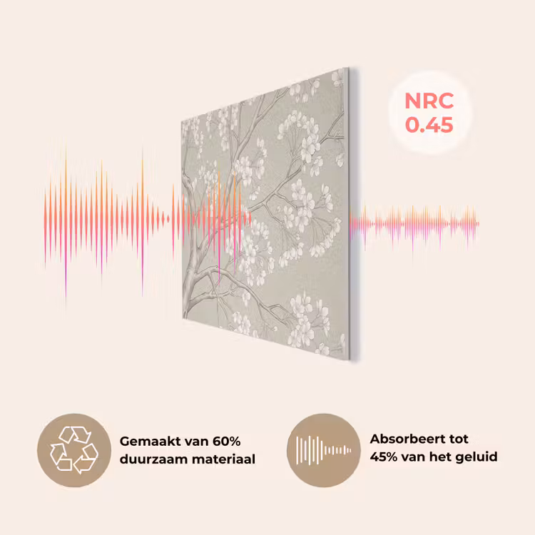 Sereen - Bloesem - Wit PET vilt klein -USP_NL