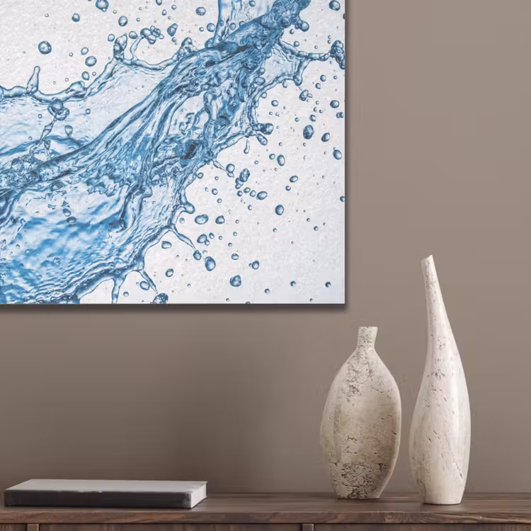 Spash - Water - Blauw PET vilt klein -sfeer6_closeup
