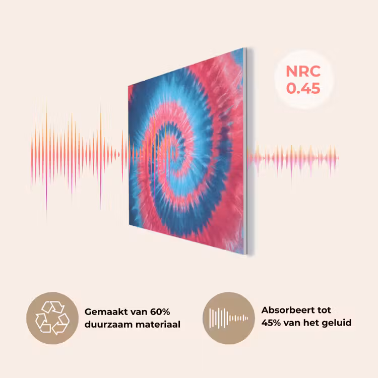 Spiraal - Roze - Draaiend PET vilt klein -USP_NL