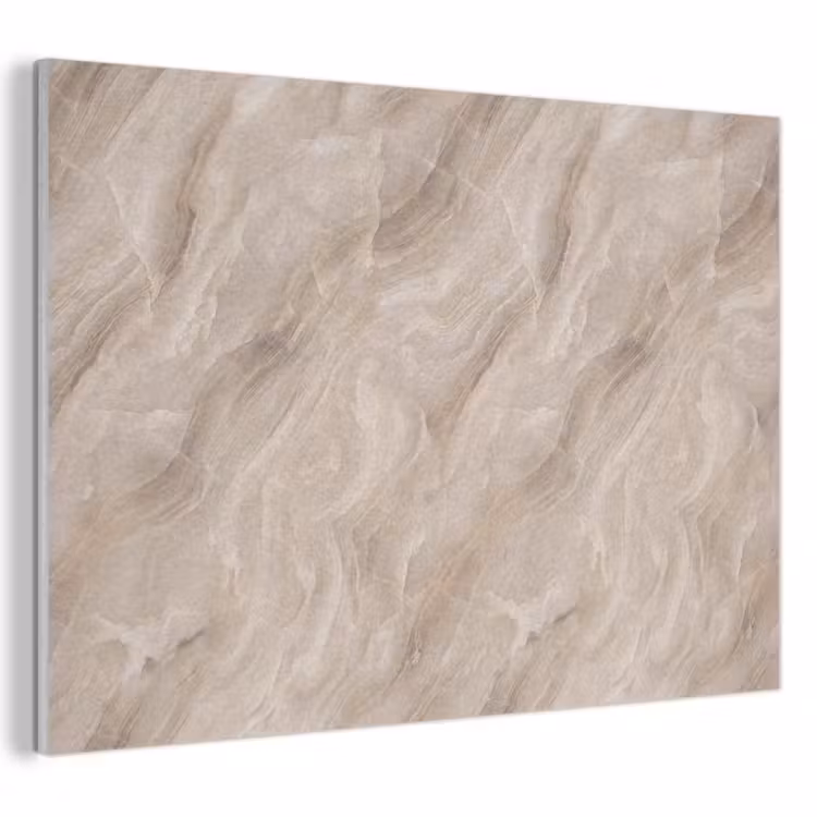 Steen - Golvend - Abstract - Beige PET vilt klein -3d