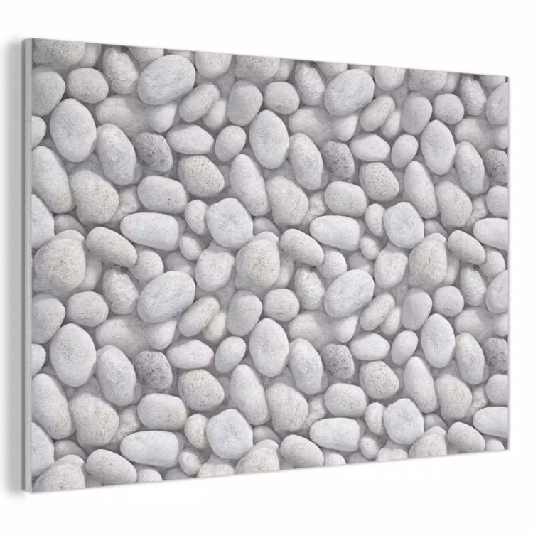 Steentjes - Grijs - Ovaal PET vilt klein 837 -3d