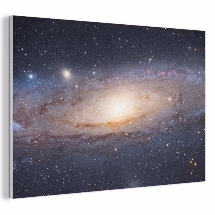 Akoestisch schilderij - Sterrenstelsel - Ruimte - Kosmos - Sterrenstelsel - Ruimte - Kosmos PET vilt klein