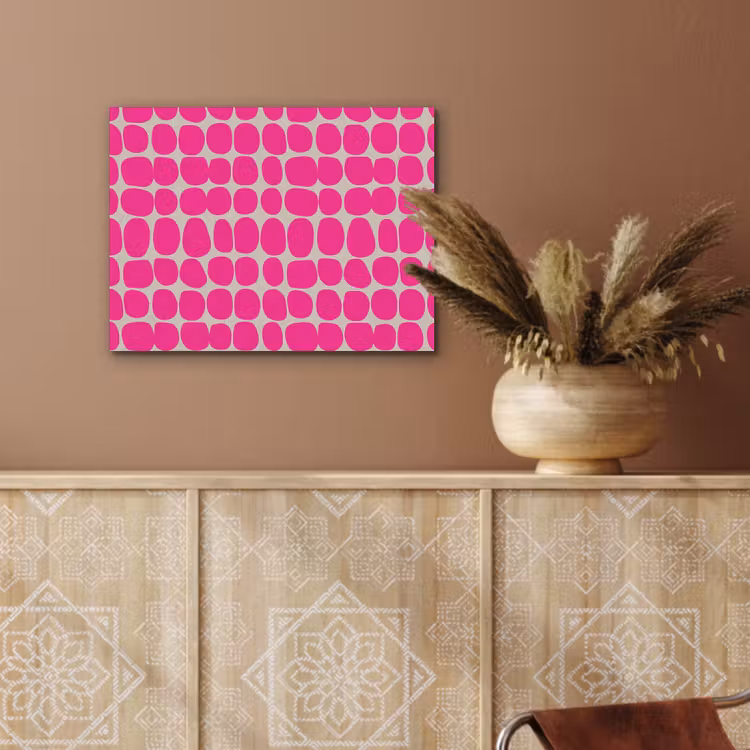 Stippen - Patroon - Roze PET vilt klein 837 -sfeer4