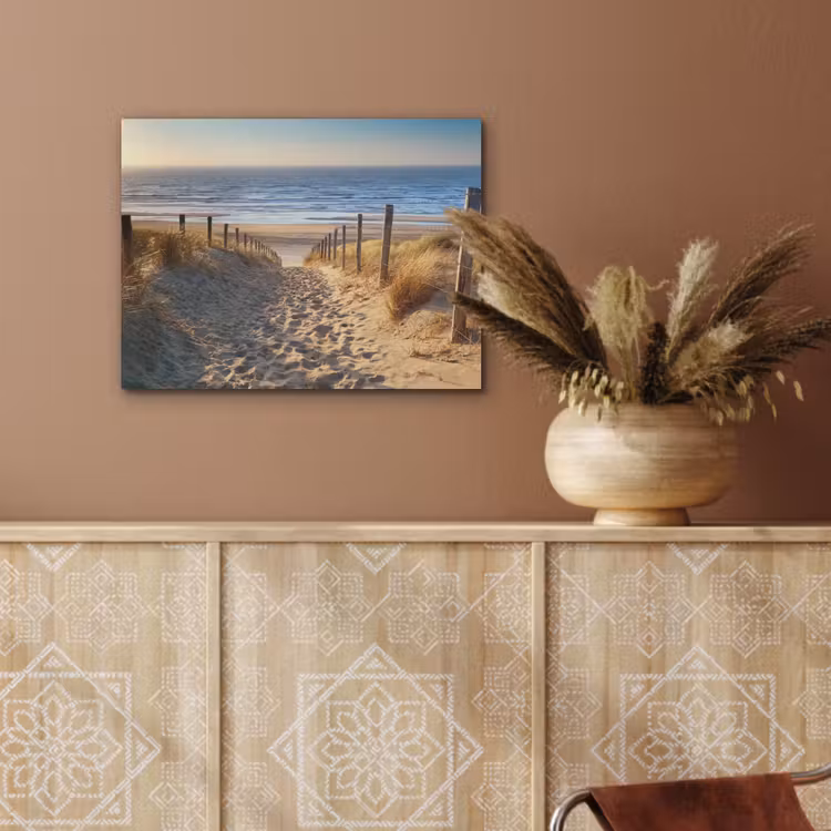 Strand - Zee - Nederland - Duinen - Zon PET vilt klein -sfeer4
