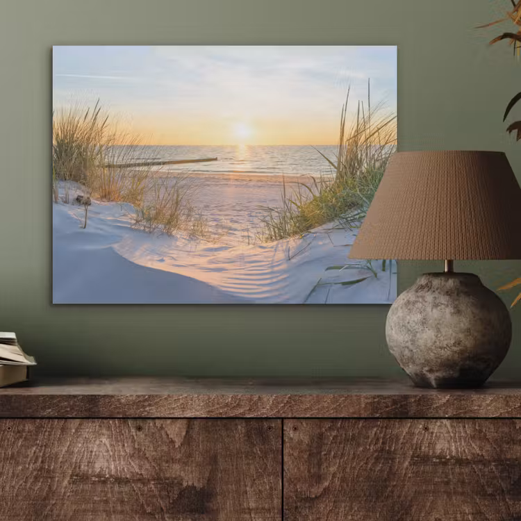 Strand - Zon - Duin - Gras - Zand - Horizon PET vilt klein -sfeer2