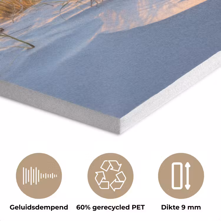 Strand - Zon - Duin - Gras - Zand - Horizon PET vilt klein -closeup_NL