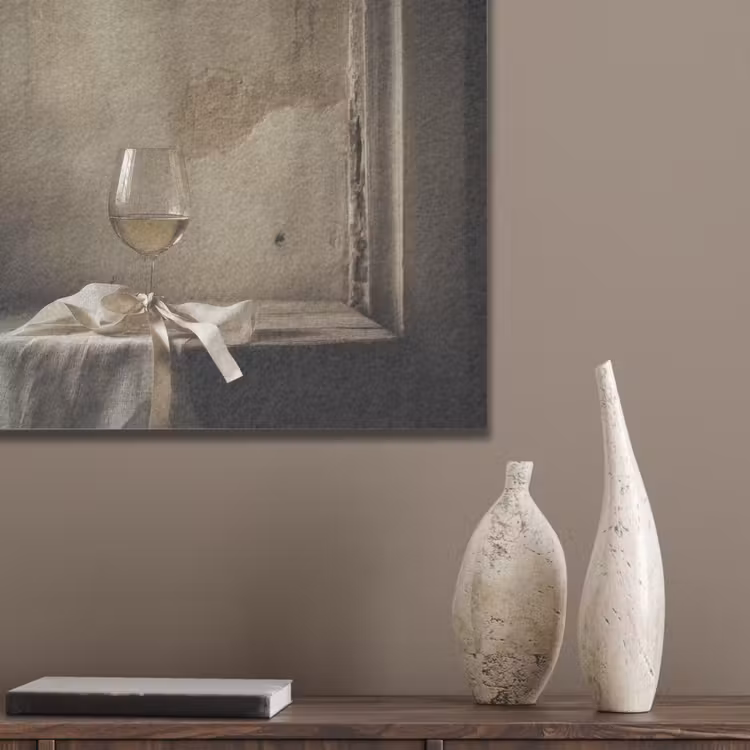 Strik - Beige - Witte - Wijn PET vilt klein -sfeer6_closeup