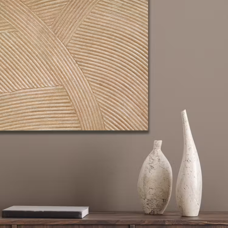 Rotan print - Beige PET vilt klein -sfeer6_closeup