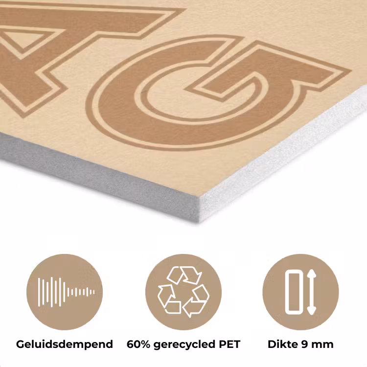 Swag - Bruin - Beige PET vilt klein -closeup_NL