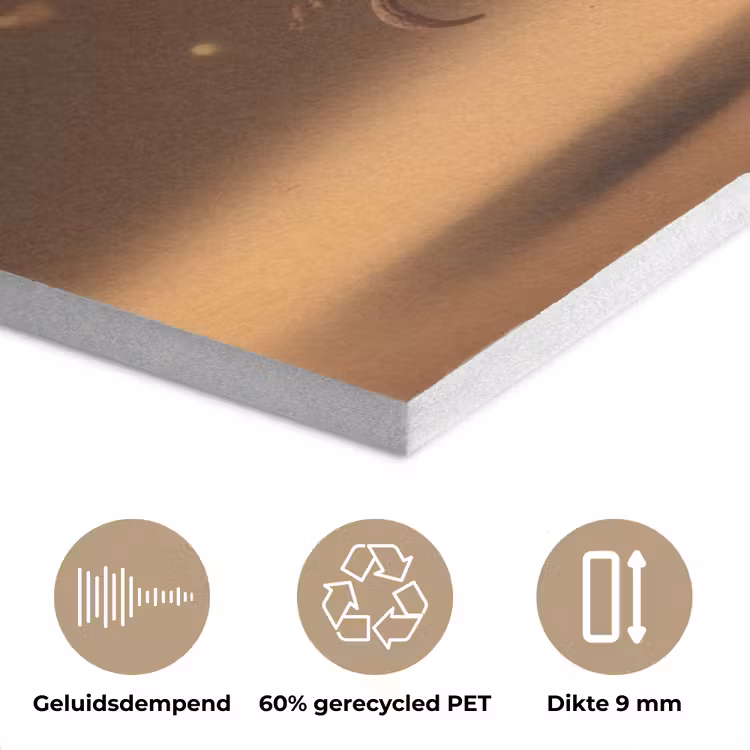 Taart - Chocolade - Eten - Brownie PET vilt klein -closeup_NL