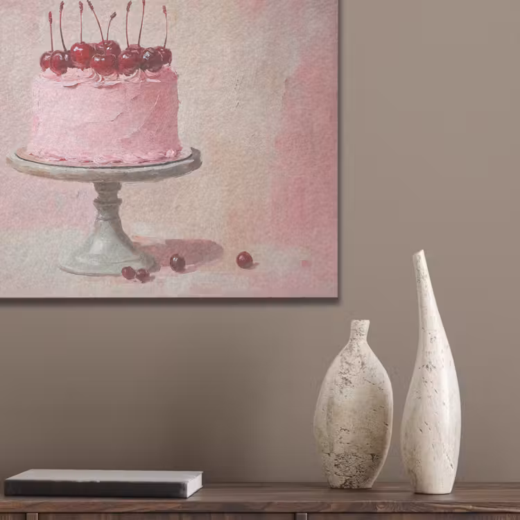Taart - Pink - Cherry PET vilt klein -sfeer6_closeup