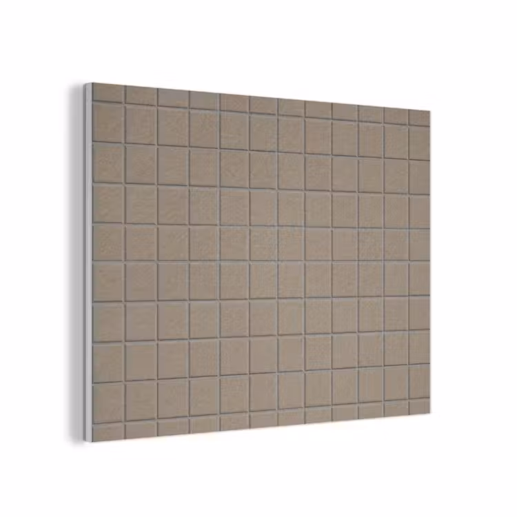 Tegel - Patroon - Taupe PET vilt klein 837 -3d