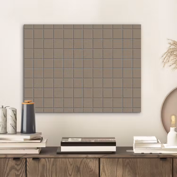 Tegel - Patroon - Taupe PET vilt klein 837 -sfeer1