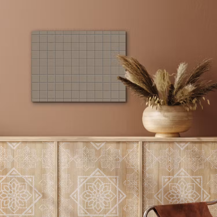 Tegel - Patroon - Taupe PET vilt klein 837 -sfeer4