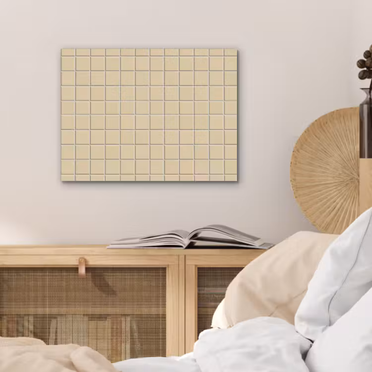 Tegels - Patroon - Crème PET vilt klein 837 -sfeer3