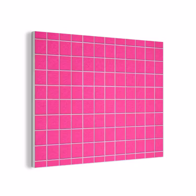 Tegels - Vierkant - Fuchsia PET vilt klein 837 -3d
