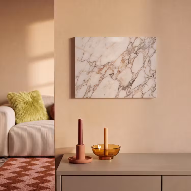 Textuur - Gesteente - Aderen - Abstract - Wit PET vilt klein -sfeer1