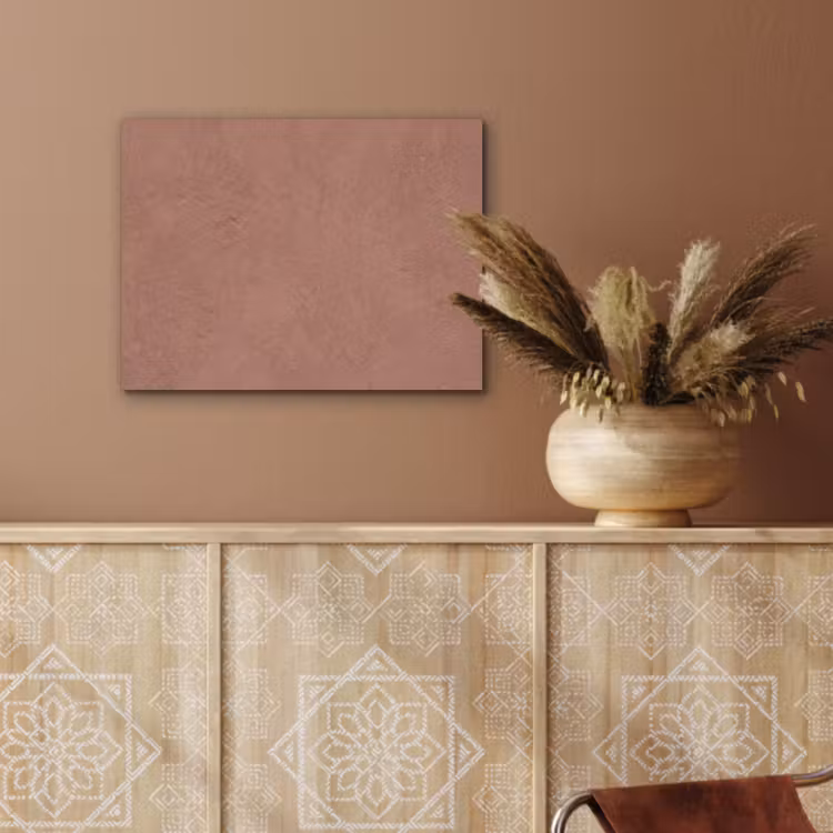 Textuur - Roodbruin - Grof - Modern PET vilt klein -sfeer4