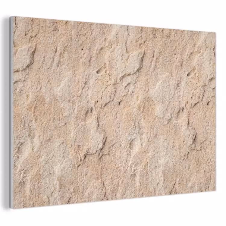 Textuur - Steen - Natuur - Beige PET vilt klein -3d