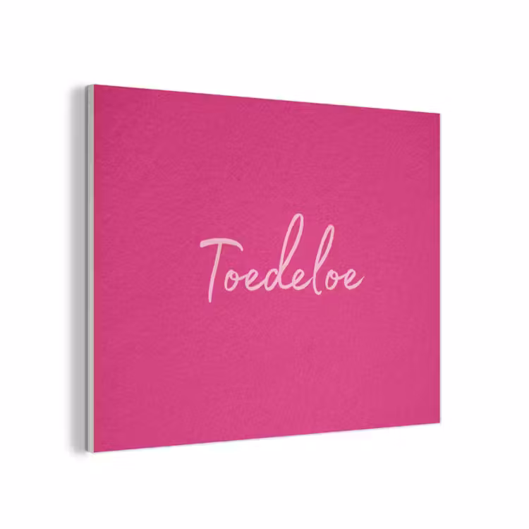 Toedeloe - Roze PET vilt klein -3d