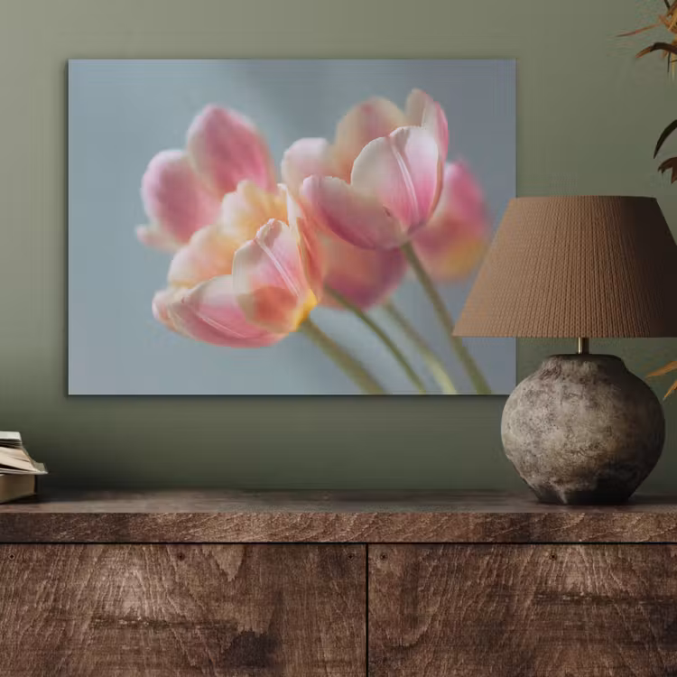 Tulpen - Roze - Stelen PET vilt klein -sfeer2