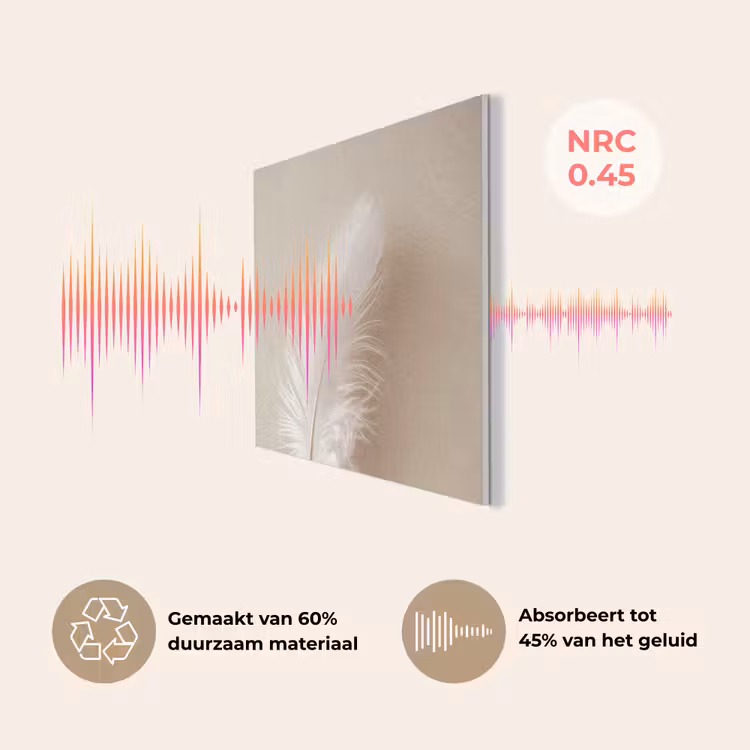 Veer - Minimalistisch - Roze PET vilt klein -USP_NL