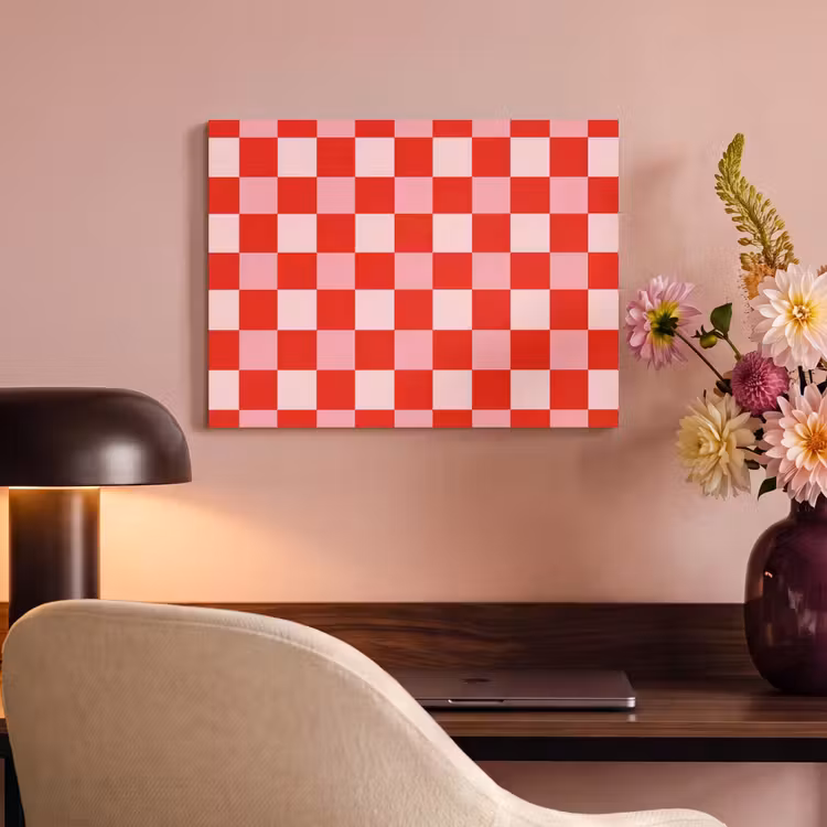 Vierkant - Klassiek - Rood PET vilt klein 837 -sfeer3