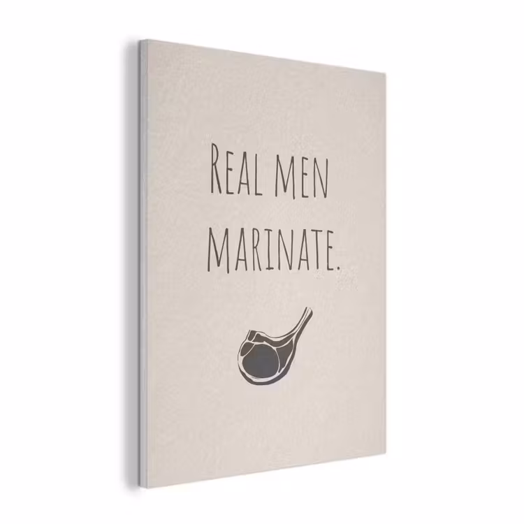 Vlees - Minimalistisch - Beige - Quote PET vilt klein -3d